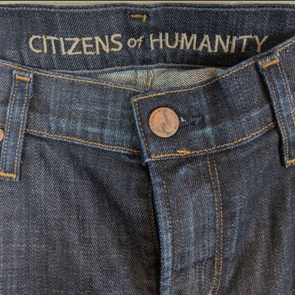 Citizens of Humanity Dark Blue Denim Jeans  Size 26 - Picture 2 of 7